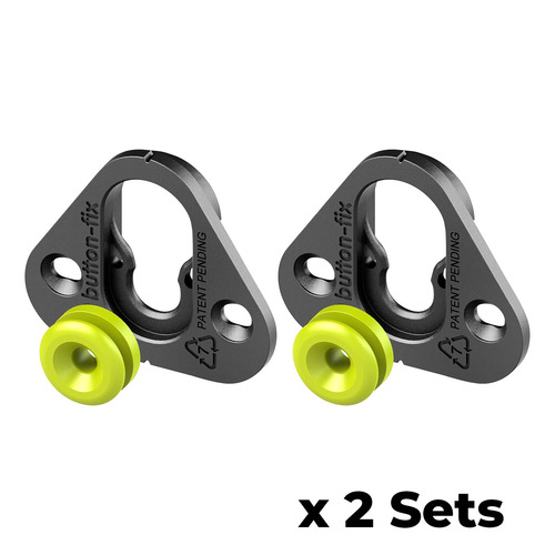 Button Fix Type 1 Complete Bracket Marker Guide Kit Connecting 90º Degree Panels x2