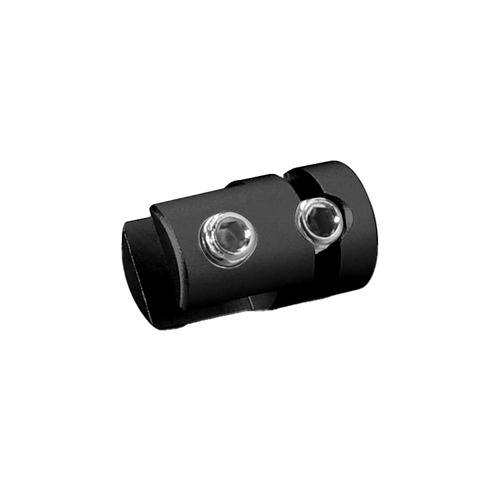 Vertical Support - Up to 3/16'' - Black Matte Single Sided - Aluminum - For Cable