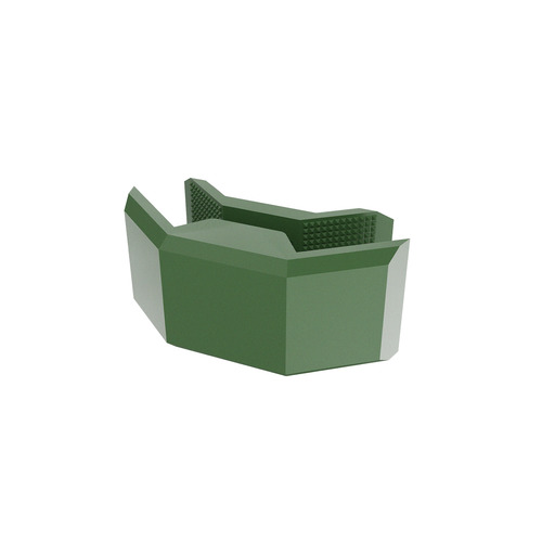 105° Connector, ABS Olive (Pantone 363C) for 5/8'' and 3/4'' Panels