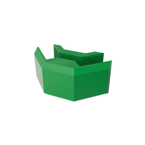 90° Connector, ABS Green (Pantone 355C) for 5/8'' and 3/4'' Panels