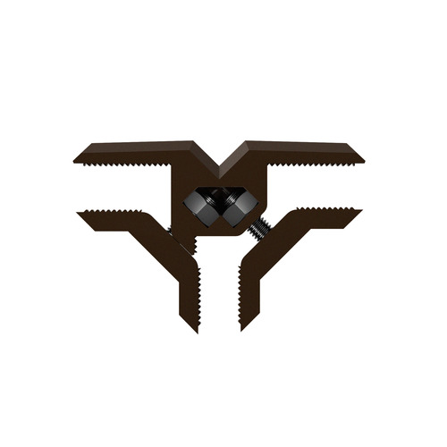 'T'' Connector, PLA Rosewood for 5/8'' and 3/4'' Panels