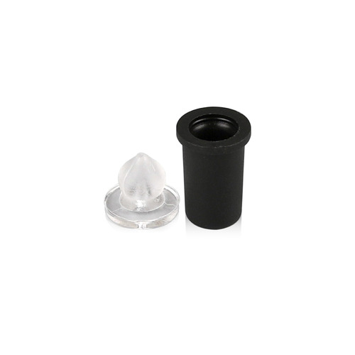 Black Big Quick Snap 1/2’' X 3/4'' Adhesive Mounted Head (sold per Set 1 Body and 1 Head)