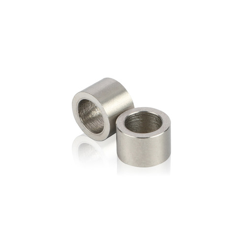 OD: 3/8'' x ID: 1/4'' x L: 1/4'' Stainless Steel 304 Spacers (Sold Per Unit)
