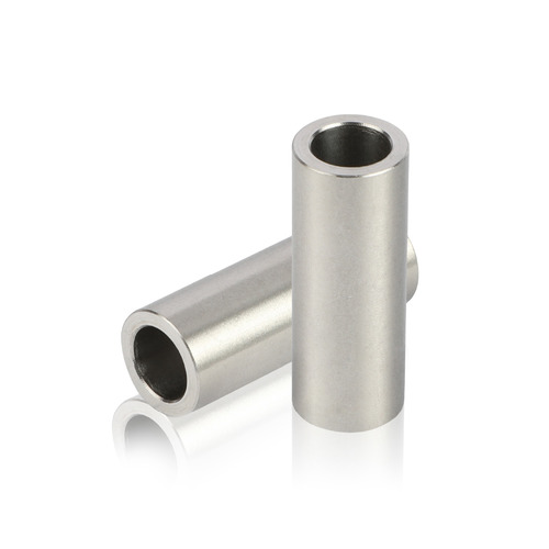 OD: 3/8'' x ID: 1/4'' x L: 1'' Stainless Steel 304 Spacers (Sold Per Unit)
