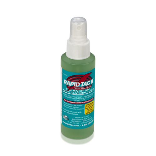 Rapid Tac II Application Fluid, for Premium Cast Fils in Most Weather/Temperature Conditions 50*F to 140*F, 4oz Spray Bottle