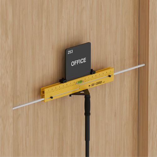 Self-Centering Sign Setter Tool, Easy Sign Installation Accessory (Monopod Not Included)