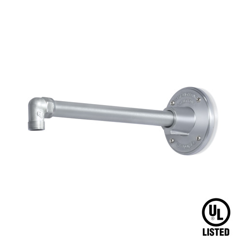 13'' Length x 2'' High Galvanized Straight Arm