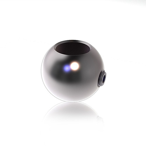 Aluminum Clear Anodized Rod End Cap